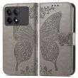Чохол UniCase Butterfly Pattern для Xiaomi Poco X6 Pro - Grey (345838H)