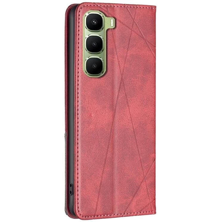 Чохол UniCase Geometric Pattern для Infinix Hot 60 Pro - Red: фото 3 з 8
