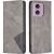 Чехол UniCase Geometric Pattern для Motorola Moto G24 / G04 / G04s / E14 - Grey: фото 1 из 8