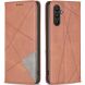 Чехол UniCase Geometric Pattern для Samsung Galaxy A24 (A245) - Brown (322322Z). Фото 1 из 7