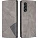 Чехол UniCase Geometric Pattern для Samsung Galaxy A56 (A566) - Grey (372102H). Фото 1 из 8