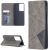 Чехол UniCase Geometric Pattern для Samsung Galaxy S21 Ultra (G998) - Grey: фото 1 из 9