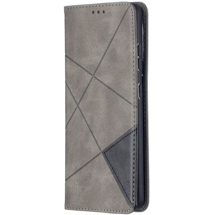 Чехол UniCase Geometric Pattern для Samsung Galaxy S21 Ultra (G998) - Grey: фото 3 из 9