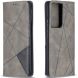 Чехол UniCase Geometric Pattern для Samsung Galaxy S21 Ultra (G998) - Grey (300933H). Фото 2 из 9