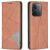 Чехол UniCase Geometric Pattern для Xiaomi Redmi 15C - Brown: фото 1 из 9