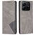Чехол UniCase Geometric Pattern для Xiaomi Redmi Note 14 5G - Grey: фото 1 из 8
