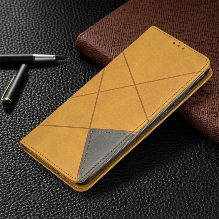 Чехол UniCase Geometric Pattern для Xiaomi Redmi Note 8 Pro - Brown: фото 8 из 9