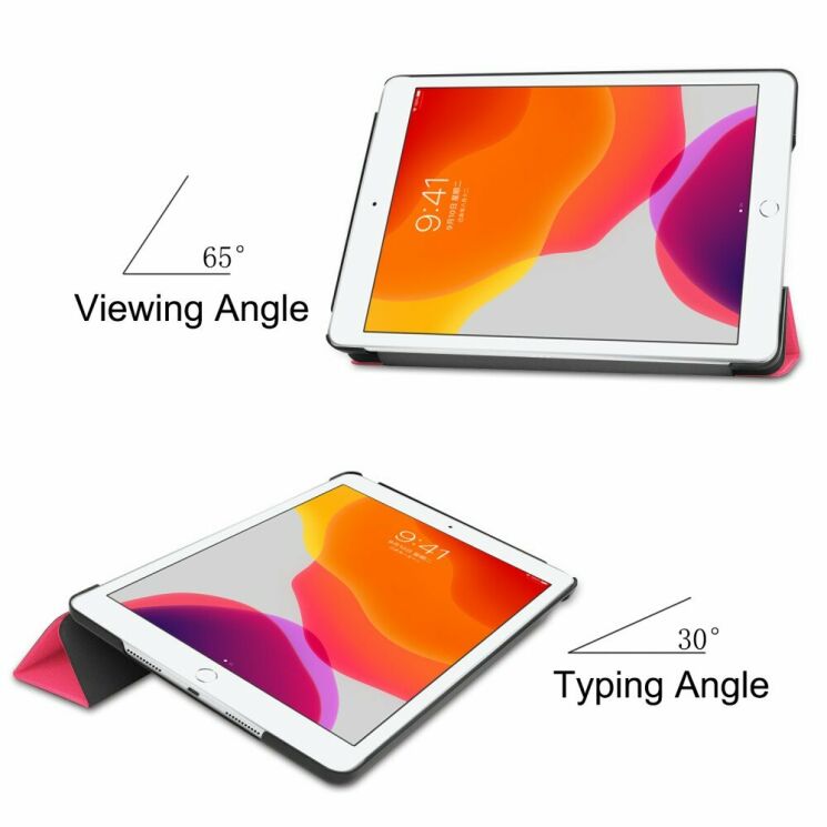 Чехол UniCase Slim для Apple iPad 10.2 7/8/9 Gen (2019/2020/2021) - Rose: фото 3 из 8
