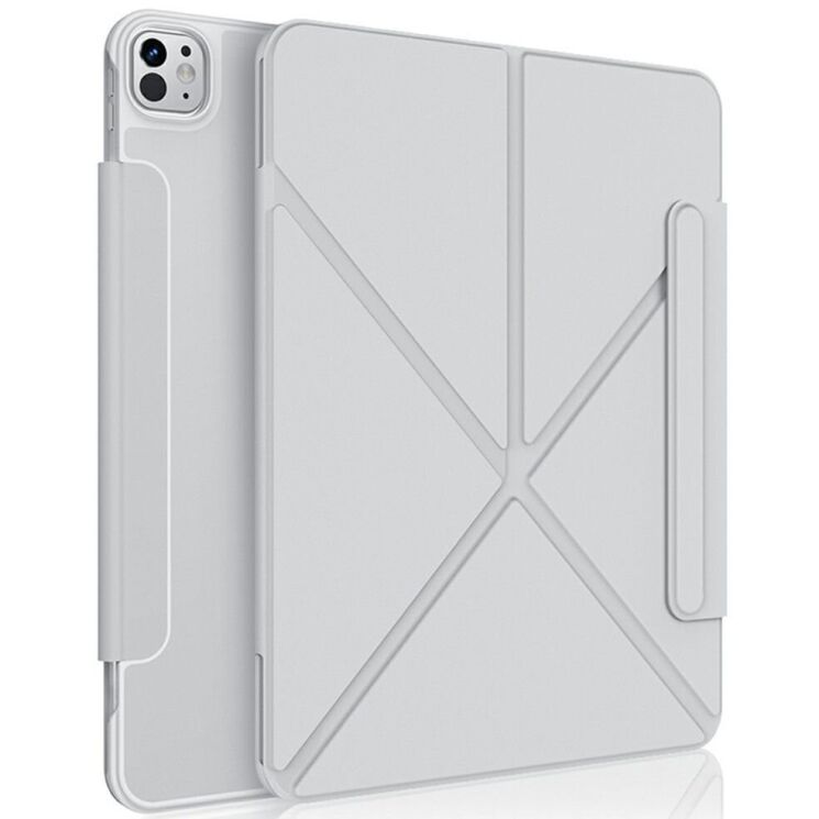 Чехол XUNDD Multi-Angle Stand для Apple iPad Pro 13 (2024) - Grey: фото 1 из 6