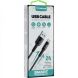 Кабель Gelius Pro Smart GP-U08c Type-C (2A, 1m) - Black (895853B). Фото 3 из 3