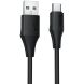 Кабель Hoco X124 USB to Type-C (3A, 1m) - Black (896470B). Фото 1 з 7