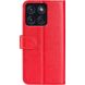 Классический чехол-книжка Deexe Wallet Style для Motorola Edge 70 Max - Red (435517R). Фото 6 из 8