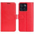 Классический чехол-книжка Deexe Wallet Style для Motorola Edge 70 Max - Red (435517R)