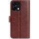 Класичний чохол-книжка Deexe Wallet Style для OPPO A6 Pro - Brown (402332Z). Фото 5 з 6