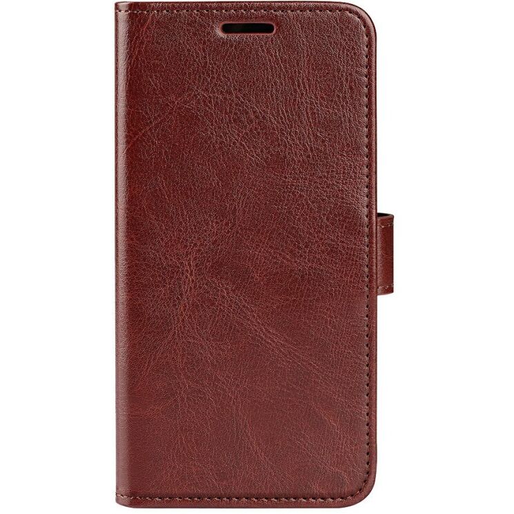 Класичний чохол-книжка Deexe Wallet Style для OPPO A6 Pro - Brown: фото 4 з 6