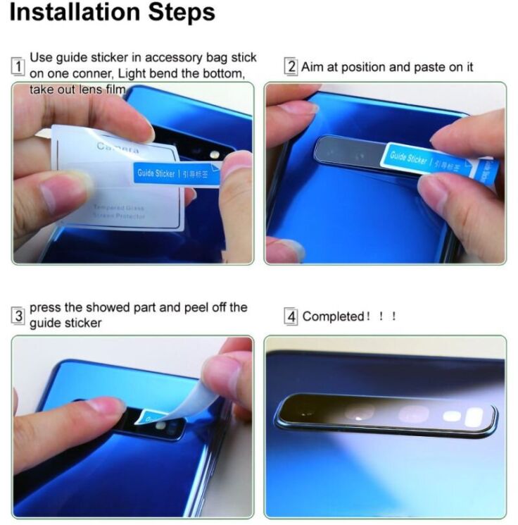 Комплект захисних стекол IMAK Camera Lens Protector для Google Pixel 9 Pro XL: фото 12 из 13