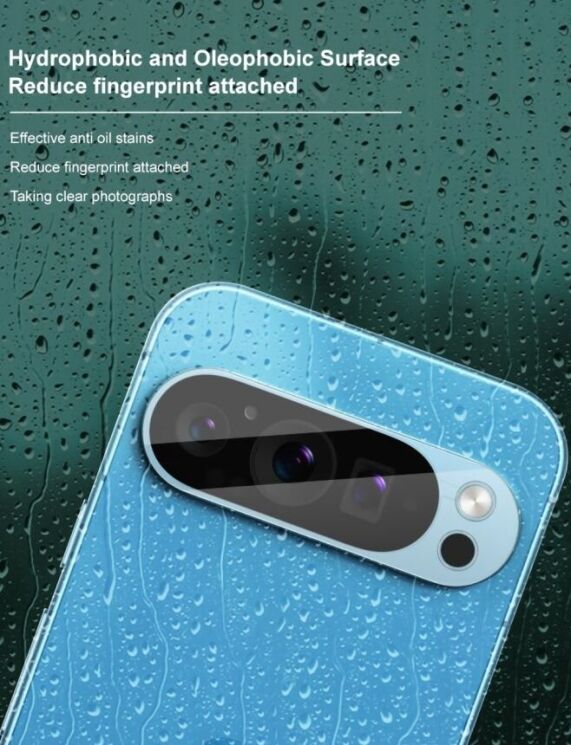 Комплект захисних стекол IMAK Camera Lens Protector для Google Pixel 9 Pro XL: фото 9 из 13