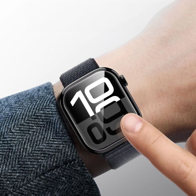 Комплект защитных пленок (2шт) HOFI Hydroflex Pro+ для Apple Watch 10 42 mm: фото 3 из 4