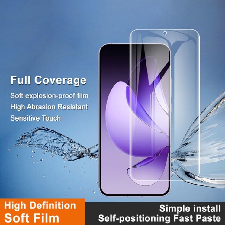 Защитная пленка IMAK Hydrogel Clear Film для OPPO Reno 13 Pro 5G: фото 4 из 11