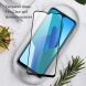 Комплект захисних стекол AMORUS Full Glue для OPPO Reno 12 F/FS - Black (360135B). Фото 5 з 9