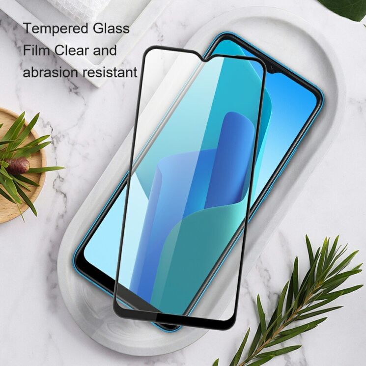 Комплект захисних стекол AMORUS Full Glue для OPPO Reno 12 F/FS - Black: фото 5 з 9