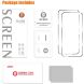 Комплект защитных стекол HAT PRINCE Full Glue Apple iPhone 17 Pro Max - Black (387444B). Фото 8 из 8