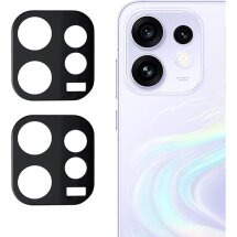 Комплект захисного скла на задню камеру Deexe Black Lens Protector для OPPO Reno 16 - Black: фото 1 з 6