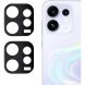 Комплект защитных стекол на заднюю камеру Deexe Black Lens Protector для OPPO Reno 16 - Black (413228B). Фото 1 из 6