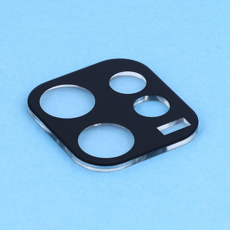 Комплект защитных стекол на заднюю камеру Deexe Black Lens Protector для OPPO Reno 16 - Black: фото 5 из 6