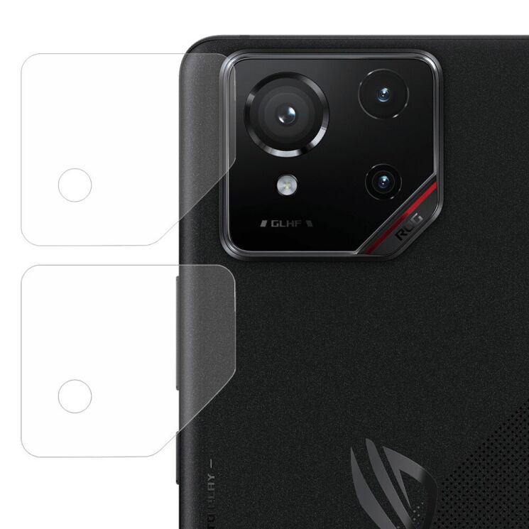 Комплект защитных стекол на заднюю камеру Deexe Camera Lens Protector для ASUS ROG Phone 9 / 9 Pro: фото 1 из 7