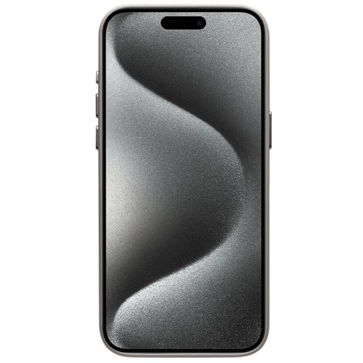 Защитный чехол QIALINO Classic Cover (with MagSafe Support) для Apple iPhone 15 Pro Max - Grey: фото 3 из 7