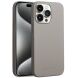 Защитный чехол QIALINO Classic Cover (with MagSafe Support) для Apple iPhone 15 Pro Max - Grey (349616H). Фото 1 из 7