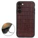 Шкіряний чохол UniCase Croco Skin для Samsung Galaxy S23 - Brown (318019Z). Фото 2 з 3