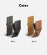 Накладной чехол-кошелек Ringke Folio Grip Wallet Magnetic (FF) для Samsung Galaxy Flip 7 (8800293855842) - Black (383982B). Фото 7 из 11