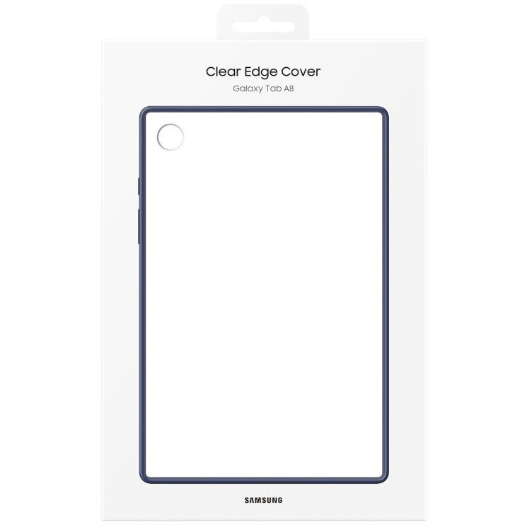 Оригинальный чехол Clear Edge Cover (FT) для Samsung Galaxy Tab A8 10.5 (2021) EF-QX200TNEGRU - Black: фото 8 из 8