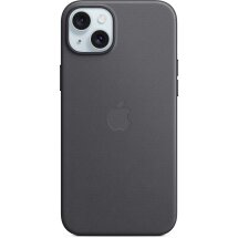 Оригінальний чохол FineWoven MagSafe для Apple iPhone 15 Plus (MT423) - Black: фото 1 з 5
