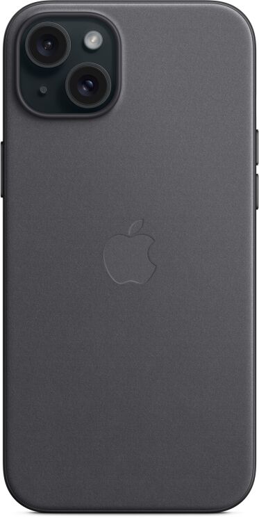 Оригінальний чохол FineWoven MagSafe для Apple iPhone 15 Plus (MT423) - Black: фото 5 з 5