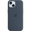 Оригинальный чехол Silicone Case with MagSafe для Apple iPhone 15 (MT0N3) - Storm Blue (339991L)