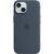 Оригинальный чехол Silicone Case with MagSafe для Apple iPhone 15 (MT0N3) - Storm Blue: фото 1 из 3