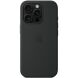 Оригинальный чехол Silicone Case with MagSafe для Apple iPhone 16 Pro (MYYJ3) - Black (366254B). Фото 3 из 5