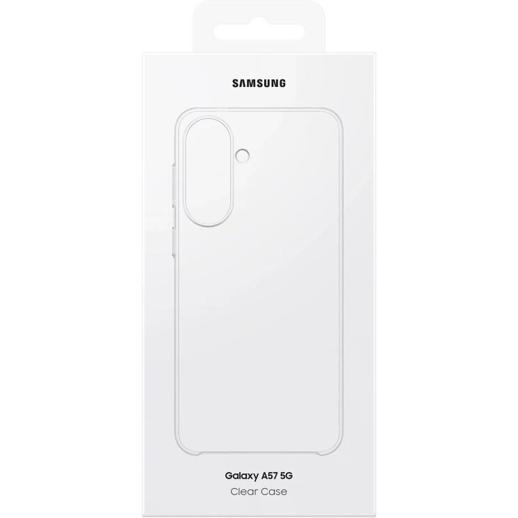 Оригинальный пластиковый чехол Clear Case для Samsung Galaxy A57 (A576) EF-QA576CTEGWW - Transparent: фото 6 из 6