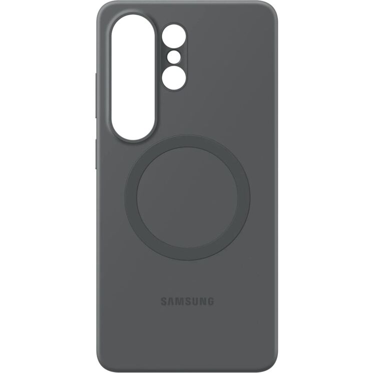 Оригінальний силіконовий чохол Silicone Magnet для Samsung Galaxy S26 Ultra (S948) EF-ES948CBEGWW - Black: фото 4 з 5