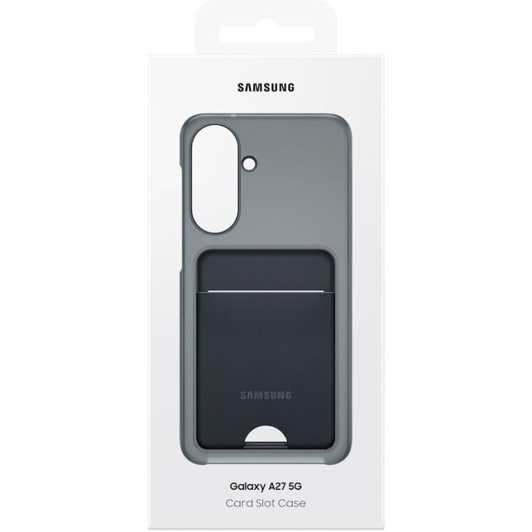 Оригинальный защитный чехол Card Slot Case для Samsung Galaxy A27 (A276) EF-OA276TBEGWW - Black (408656B) Оригинальный защитный чехол Card Slot Case для Samsung Galaxy A27 (A276) EF-OA276TBEGWW - Black: фото 6 из 7