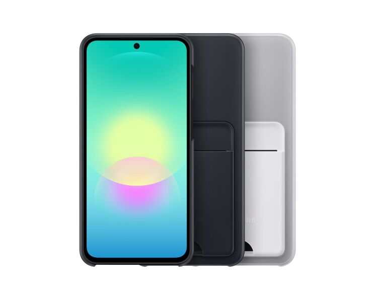 Оригинальный защитный чехол Card Slot Case для Samsung Galaxy A27 (A276) EF-OA276TBEGWW - Black (408656B) Оригинальный защитный чехол Card Slot Case для Samsung Galaxy A27 (A276) EF-OA276TBEGWW - Black: фото 7 из 7