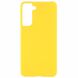 Пластиковый чехол Deexe Hard Shell для Samsung Galaxy S21 FE (G990) - Yellow (230602Y). Фото 1 из 7