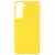 Пластиковый чехол Deexe Hard Shell для Samsung Galaxy S21 FE (G990) - Yellow: фото 1 из 7
