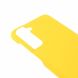Пластиковый чехол Deexe Hard Shell для Samsung Galaxy S21 FE (G990) - Yellow (230602Y). Фото 5 из 7