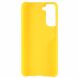 Пластиковый чехол Deexe Hard Shell для Samsung Galaxy S21 FE (G990) - Yellow (230602Y). Фото 3 из 7