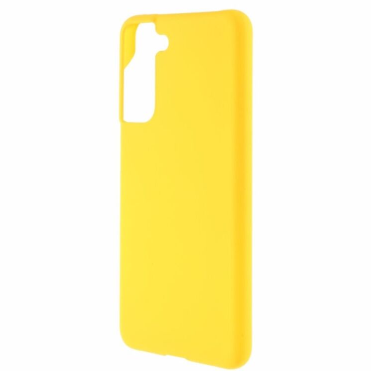 Пластиковый чехол Deexe Hard Shell для Samsung Galaxy S21 FE (G990) - Yellow: фото 2 из 7