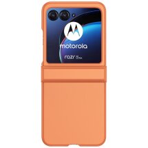 Пластиковый чехол Deexe Hinge Case для Motorola Razr 40 Ultra - Orange: фото 1 из 6